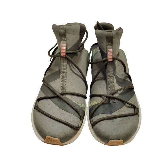 Puma Fierce Rope Women's Sneakers Size 6 Olive Green - Picture 1 of 8